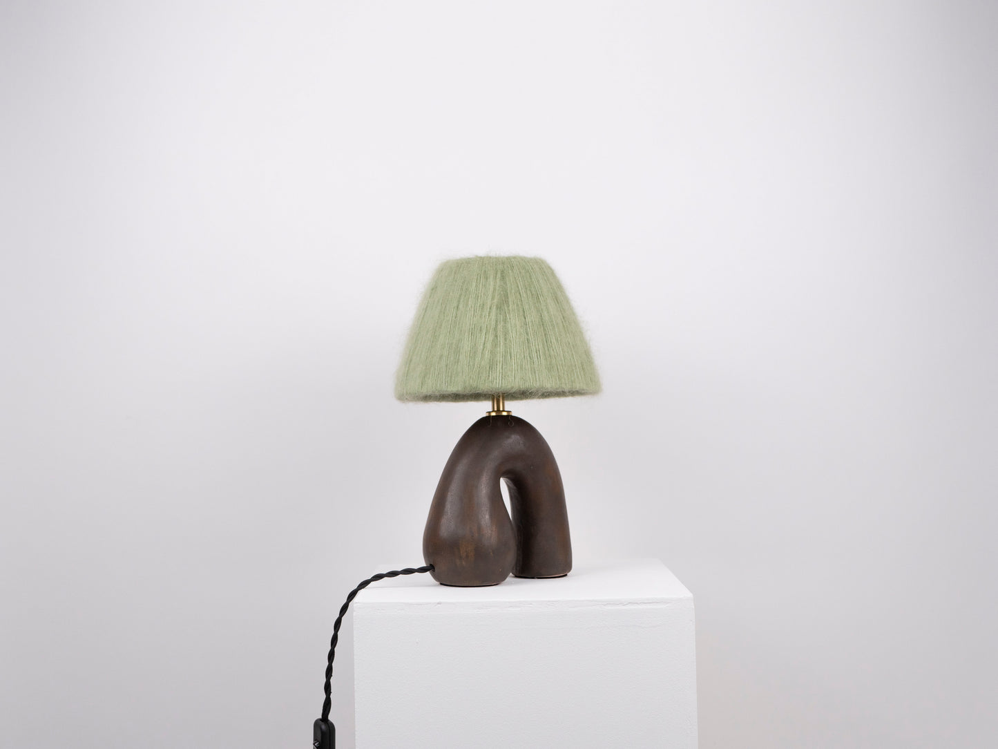 'Opposée' Table Lamp - Dark Brown