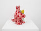 Fiona -  Red and Pink Spots
