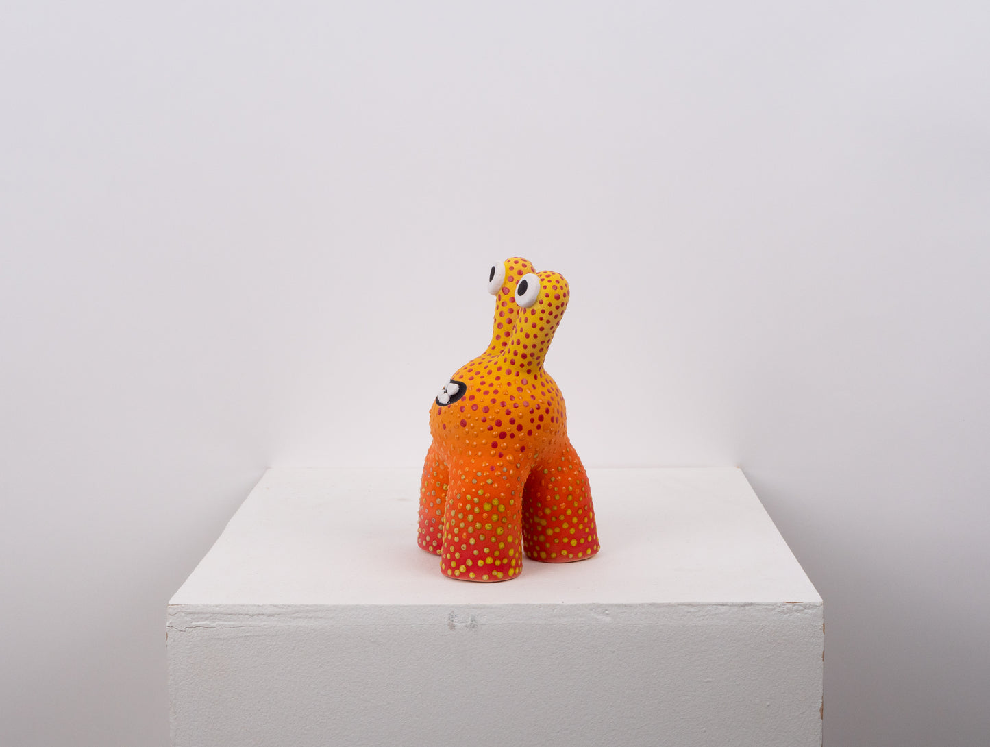 Tully Monster Sculpture- Yellow Ombre