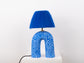 'You' Table Lamp - Two Tone Blue