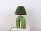'You' Table Lamp - Two Tone Green